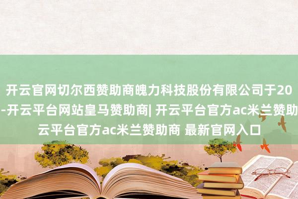 开云官网切尔西赞助商魄力科技股份有限公司于2006年出身于深圳-开云平台网站皇马赞助商| 开云平台官方ac米兰赞助商 最新官网入口